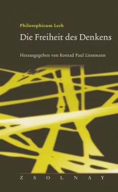Cover Die Freiheit des Denkens