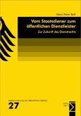 Vom Staatsdiener zum öffentlichen Dienstleister