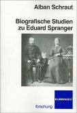 Biografische Studien zu Eduard Spranger