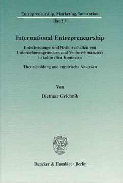 International Entrepreneurship - Grichnik, Dietmar