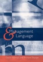 Management and Language - Holman, David / Thorpe, Richard (eds.)