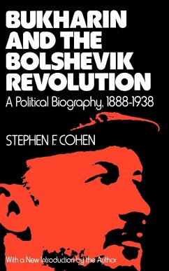 Cover Bukharin and the Bolshevik Revolution