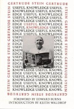 Useful Knowledge - Stein, Gertrude