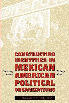Constructing Identities in Mexican-American Political Organizations - Márquez, Benjamin