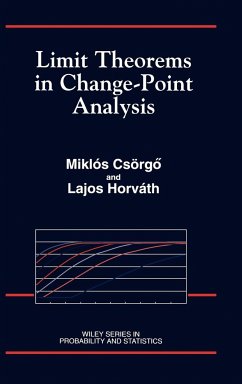 Limit Theorems in Change-Point Analysis - Csörgö, Miklós; Horváth, Lajos