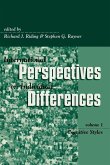 International Perspectives on Individual Differences, Volume 1