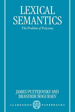 Lexical Semantics - Pustejovsky, Boguraev
