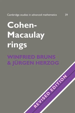 Cohen-Macaulay Rings - Bruns, Winfried; Bruns; Jurgen