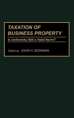 Cover Taxation of Business Property