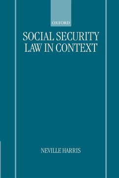 Social Security Law in Context - Harris, Neville S.