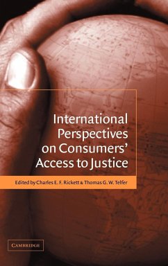 International Perspectives on Consumers' Access to Justice - Rickett, C. E. F.