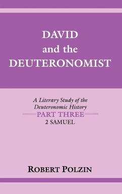 David and the Deuteronomist - Polzin, Robert David and the Deuteronomist - Polzin, Robert