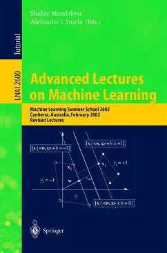 Advanced Lectures on Machine Learning - Mendelson, Shahar (Volume ed.) / Smola, Alexander J.
