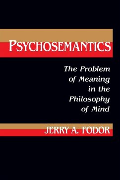 Psychosemantics - Fodor, Jerry A.