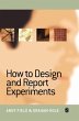 How to Design and Report Experiments - Bild 1