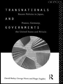 Transnationals and Governments - Bailey, David; Harte, George; Sugden, Robert
