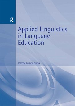 Applied Linguistics in Language Education - McDonough, Steven