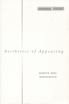 Aesthetics of Appearing - Seel, Martin