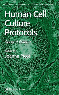 Human Cell Culture Protocols - Picot, Joanna (ed.)