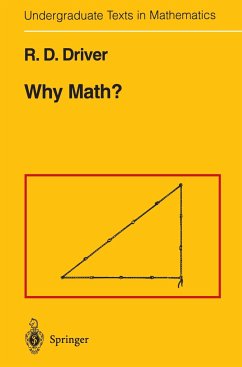 Why Math? - Driver, R. D.