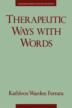 Cover Therapeutic Ways with Words