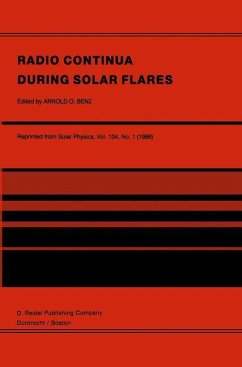 Radio Continua During Solar Flares - Benz, A.O. (Hrsg.)