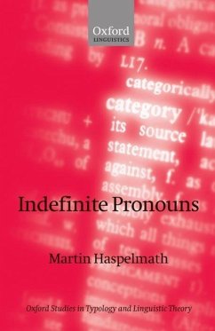 Indefinite Pronouns - Haspelmath, Martin