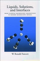 Liquids, Solutions, and Interfaces - Fawcett, W Ronald