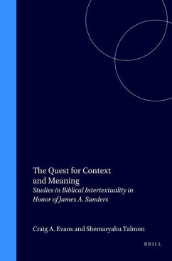The Quest for Context and Meaning The Quest for Context and Meaning