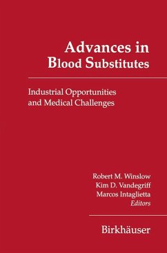 Cover Advances in Blood Substitutes