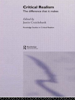 Critical Realism - Cruickshank, Justin (ed.)