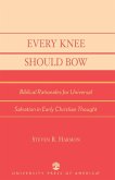 Every Knee Should Bow