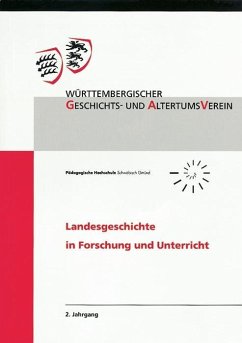 Landesgeschichte in Forschung und Unterricht 2. Jahrgang - Fritz, Gerhard / Wittneben, Eva Luise (Hgg.)