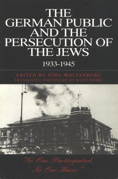 The German Public and the Persecution of the Jews, 1933-1945 - Wollenberg, Jorg