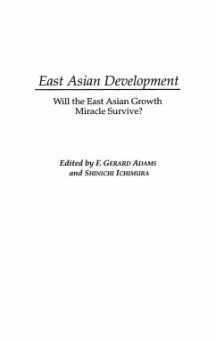 East Asian Development - Adams, F. Gerard; Ichimura, Shinichi