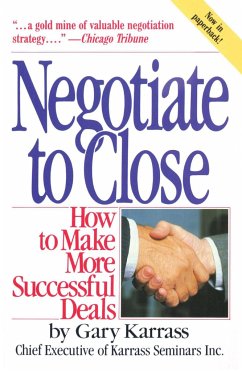 Negotiate to Close - Karrass, Gary