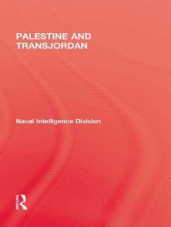 Palestine & Transjordan - Naval Intelligence Division