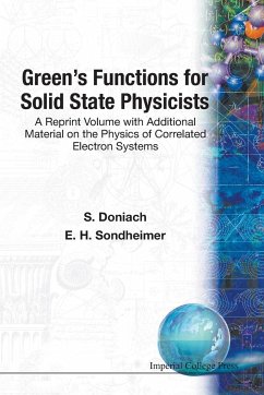 GREEN'S FUNCTIONS FOR SOLID STATE... - Doniach, Sebastian; Sondheimer, Ernst