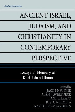 Ancient Israel, Judaism, and Christianity in Contemporary Perspective