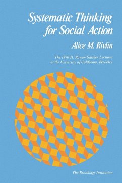 Cover Systematic Thinking for Social Action