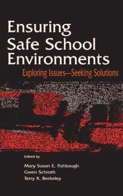 Ensuring Safe School Environments