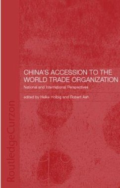 China's Accession to the World Trade Organization