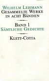 Sämtliche Gedichte / Gesammelte Werke, 8 Bde. Bd.1