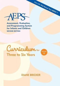 AEPS Curriculum Three to Six Years - Bricker, Diane; Waddell, Misti; Capt, Betty; Johnson, Joann; Pretti-Frontczak, Kristie; Slentz, Kristine; Straka, Elizabeth