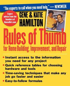 Rules of Thumb for Home Building, Improvement, and Repair - Hamilton, Katie; Hamilton, Gene