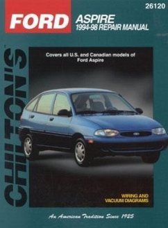 Ford Aspire, 1994-97 - Nichols; Chilton Editorial; Chilton Automotive Books
