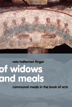 Of Widows and Meals - Finger, Reta Halteman