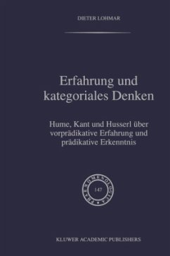 Erfahrung und Kategoriales Denken - Lohmar, Dieter