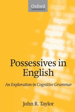 Possessives in English - Taylor, John R.