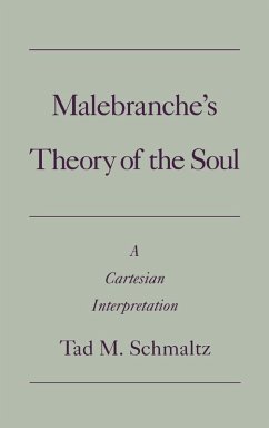 Cover Malebranche's Theory of the Soul